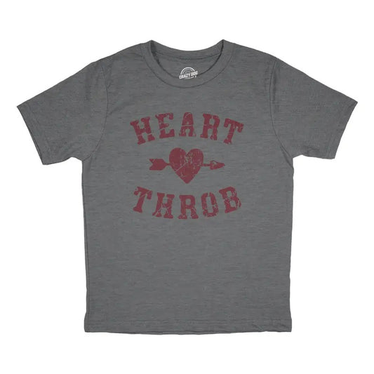 Youth Heart Throb T Shirt Cute Valentines Day T Shirts for Kids Funny T Shirts Love Tops for Kids Novelty Tees for Kids...