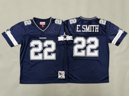 Youth Dallas Cowboys #22 Emmitt Smith Cowboys Team Youth Style 3