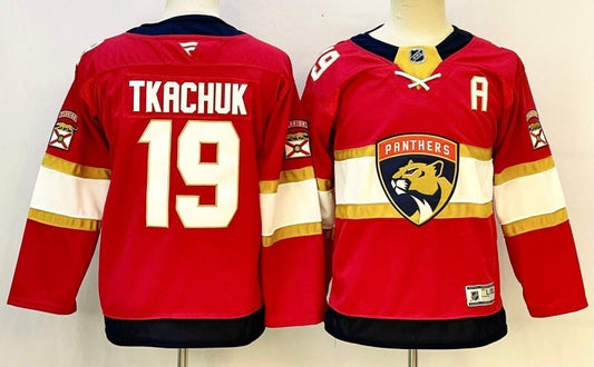 Youth Florida Panthers #19 Matthew Tkachuk Youth