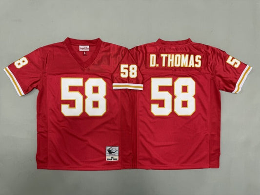 Youth Kansas City Chiefs #58 Derrick Thomas Chiefs Team Youth