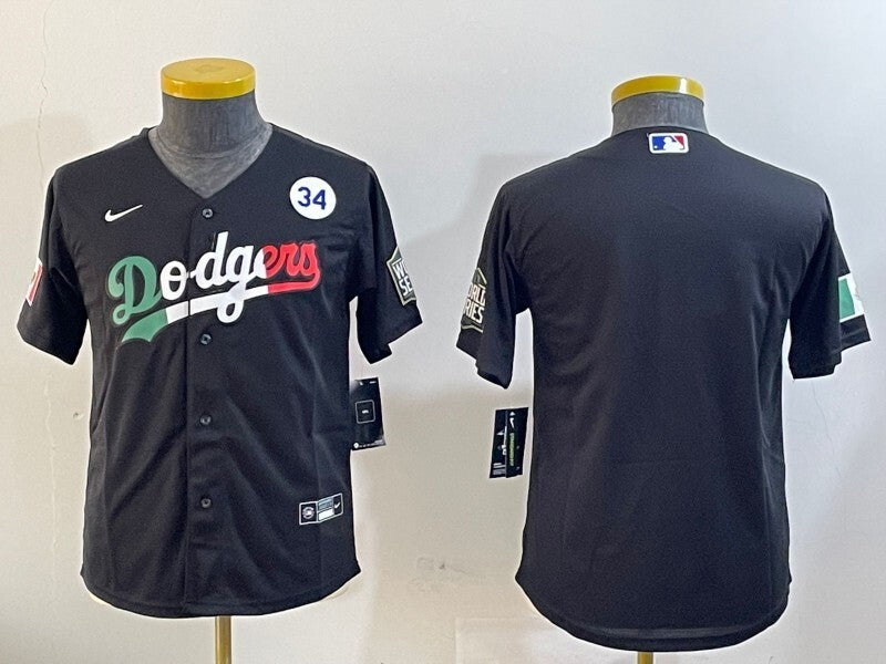 Youth Los Angeles Dodgers Dodgers Mexico Youth Style 11