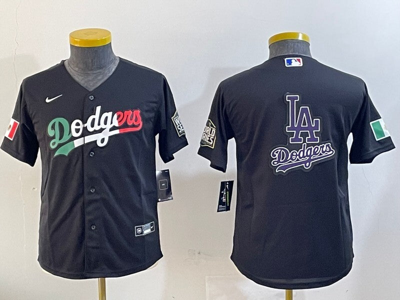 Youth Los Angeles Dodgers Dodgers Mexico Youth Style 2