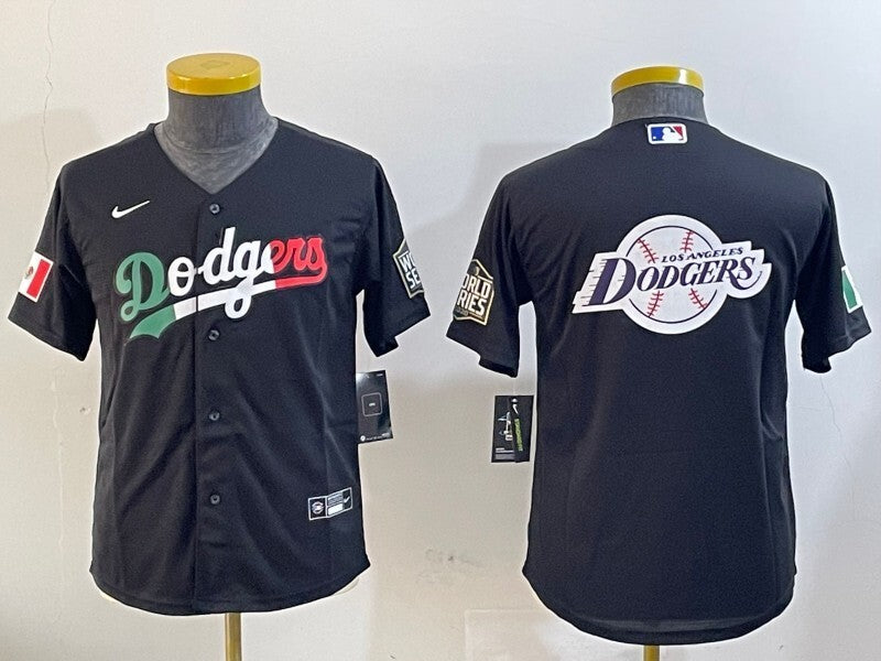 Youth Los Angeles Dodgers Dodgers Mexico Youth Style 4