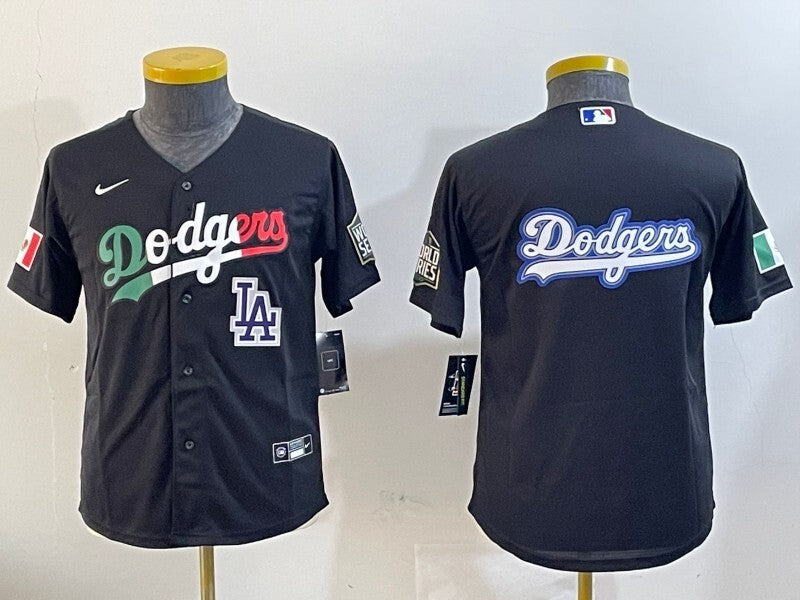 Youth Los Angeles Dodgers Dodgers Mexico Youth Style 7