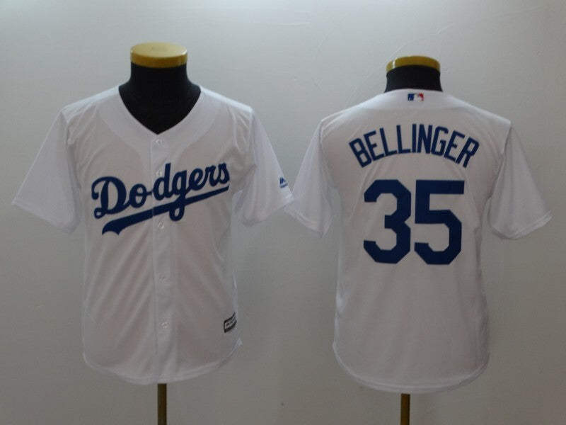 Youth Los Angeles Dodgers #35 Cody Bellinger Style 1