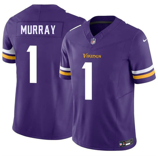 Youth Minnesota Vikings #1 Kyler Murray Purple 2026 F.U.S.E. Vapor Untouchable Limited