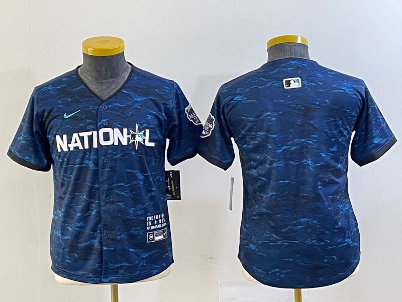 Youth National League 2023 MLB All-Star Game Limited Player Jersey - Royal 2023 All-Star Youth Style 2