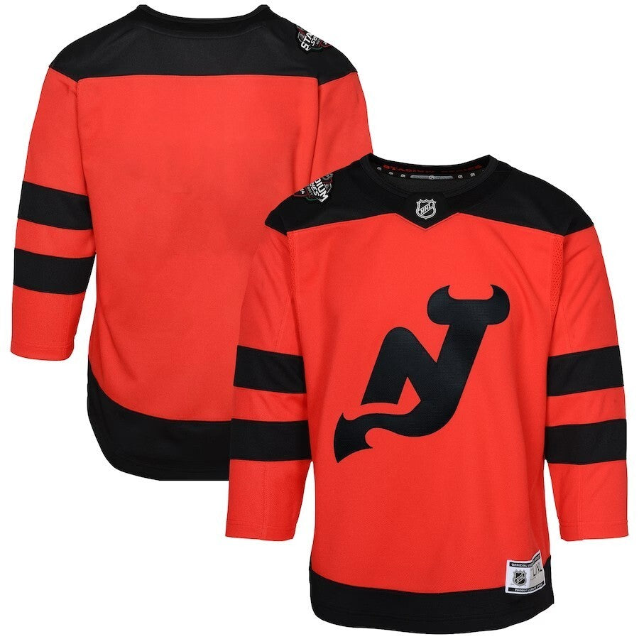 Youth New Jersey Devils 2024 NHL Stadium Series Premier Jersey – Red Style 1