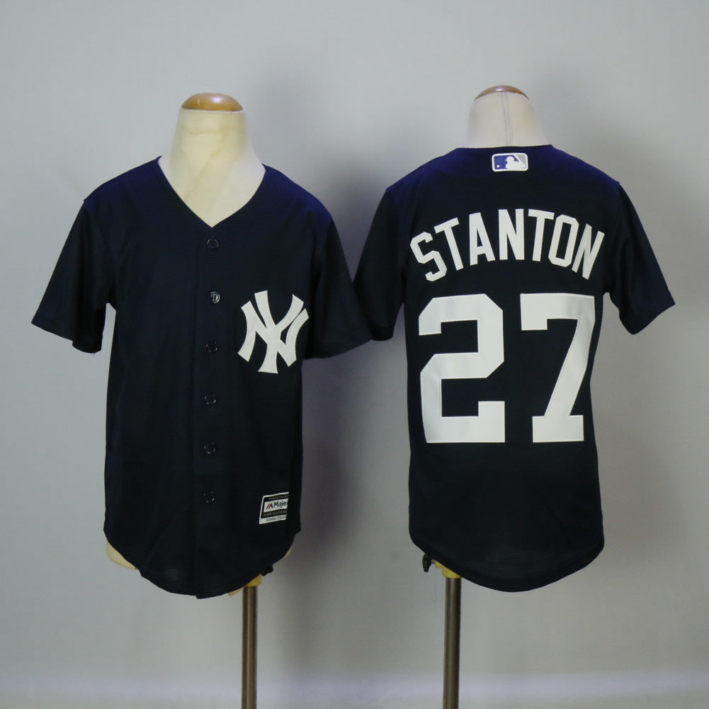 Youth New York Yankees #27 Giancarlo Stanton Style 1