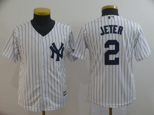 Youth New York Yankees #2 Derek Jeter