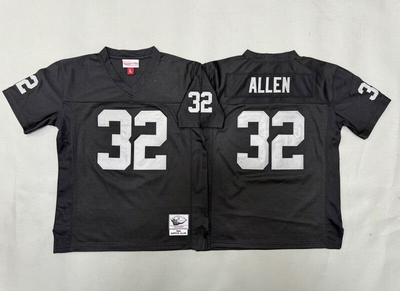 Youth Oakland Raiders #32 Marcus Allen Raiders Youth