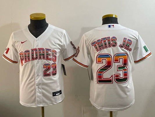 Youth Philadelphia Phillies #23 Fernando Tatis Jr. Padres Youth