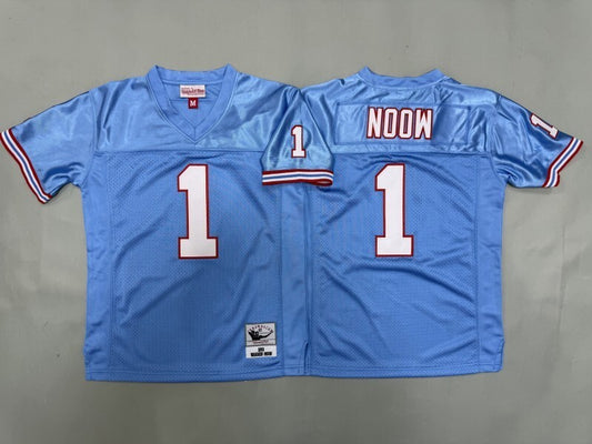 Youth Tennessee Oilers #1 Warren Moon Oilers Youth Style 2