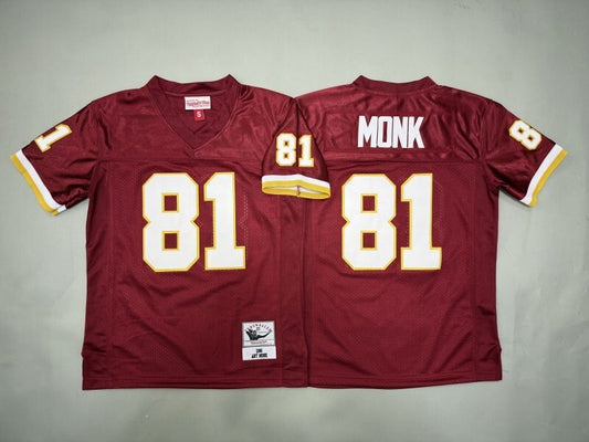 Youth Washington Commanders #81 Art Monk Redskins Youth