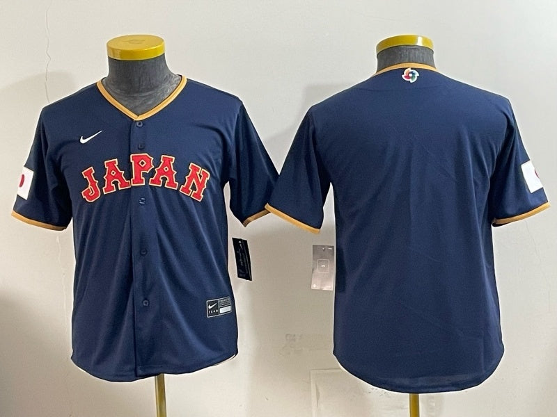 Youth japan baseball navy 2026 world baseball classic 26 World Cup Youth Style 3