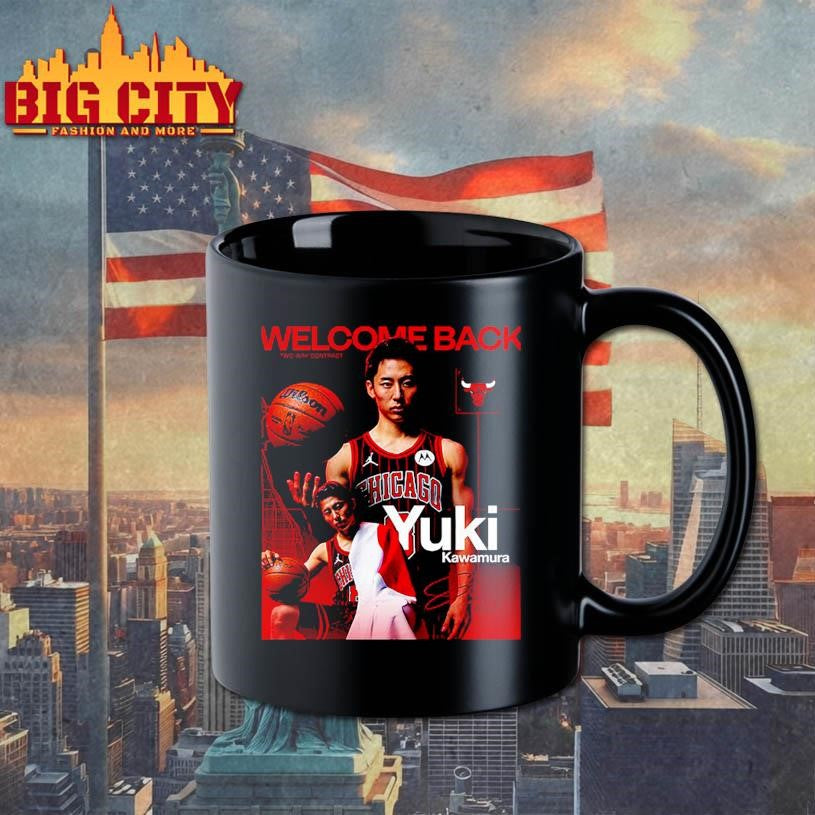 Yuki Kawamura Welcome Back Chicago Bulls Two Way Contract Shirt