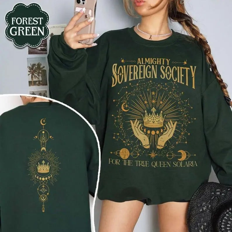 ZA Almighty Sovereign Society Sweatshirt, Celestial Heirs Band Hoodie, Darius Acrux, Vega Twins, Professor Lance Orion...