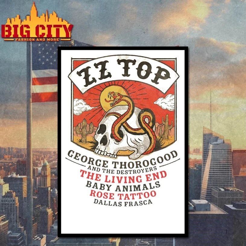 ZZ Top George thorogood and the destroyers shirt