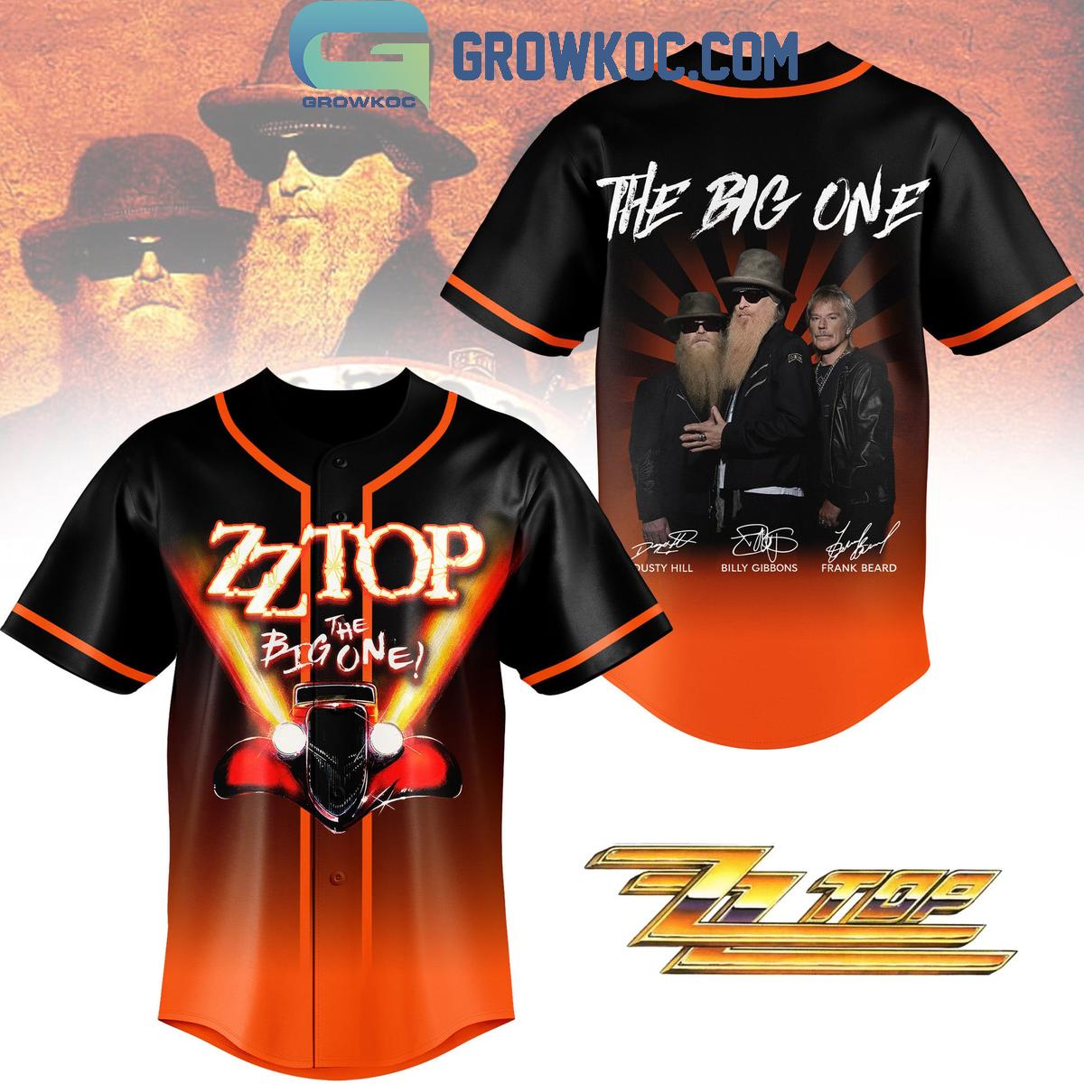 ZZ Top The Big One Baseball Jersey