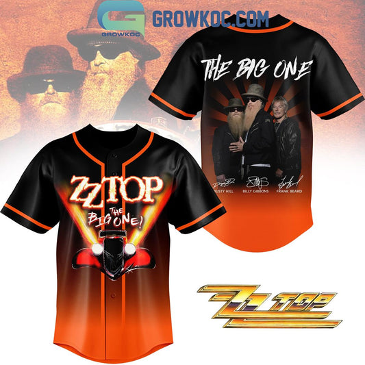 ZZ Top The Big One Baseball Jersey