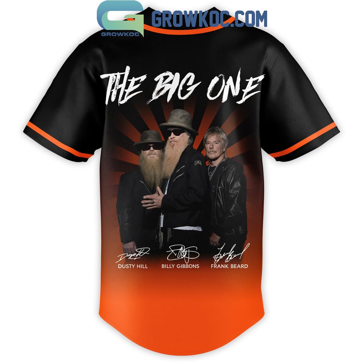 ZZ Top The Big One Baseball Jersey