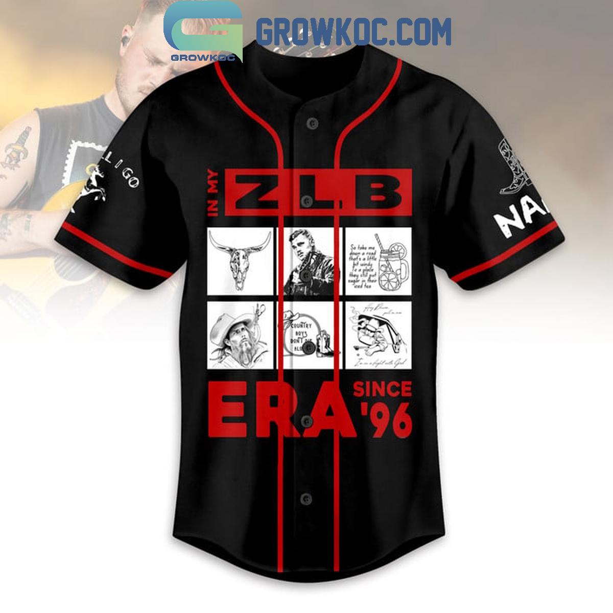 Zach Bryan The Quittin’ Time Tour 2024 Since 1996 Personalized Baseball Jersey