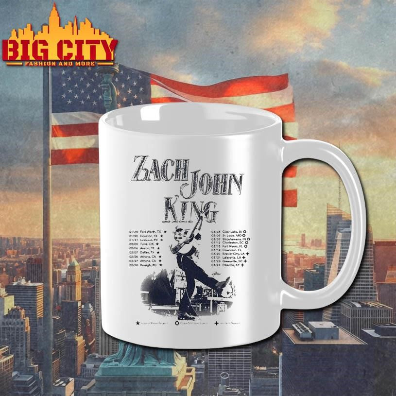 Zach John King Spring Shows North American 2026 Tour Dates Shirt