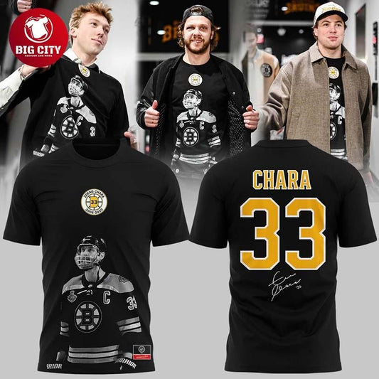 Zdeno Chara #33 Boston Bruins Legacy Forever Legend Two Sided Shirt