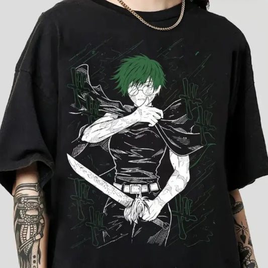 Zenin Maki Anime T-Shirt, Anime Lover T-Shirt - Unisex Anime T-Shirt, Anime Manga Unisex T-Shirt Menswear Top Hoodie,...