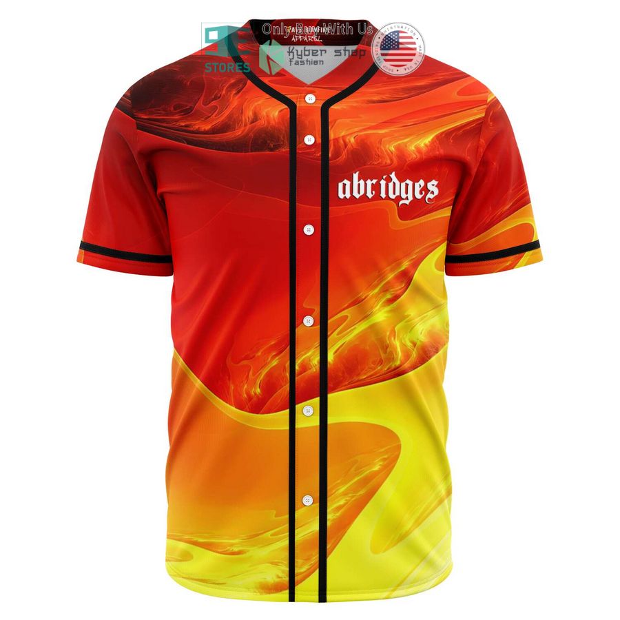 BEST Abridges red Baseball Jersey