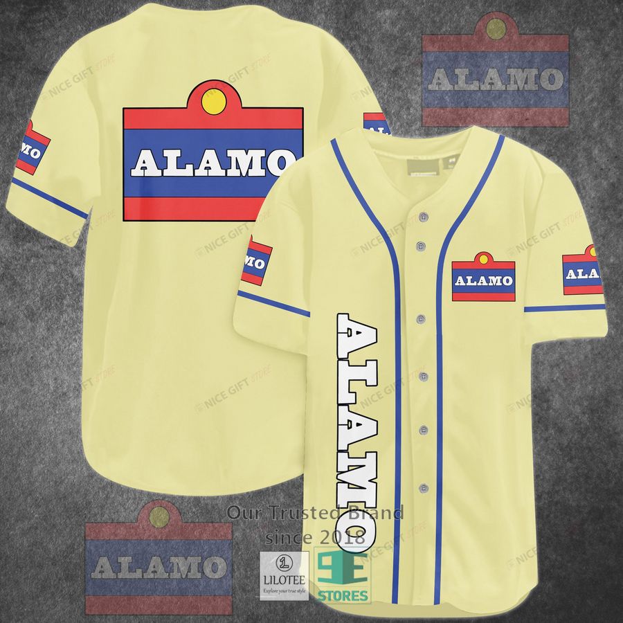 Alamo Beer Baseball Jersey