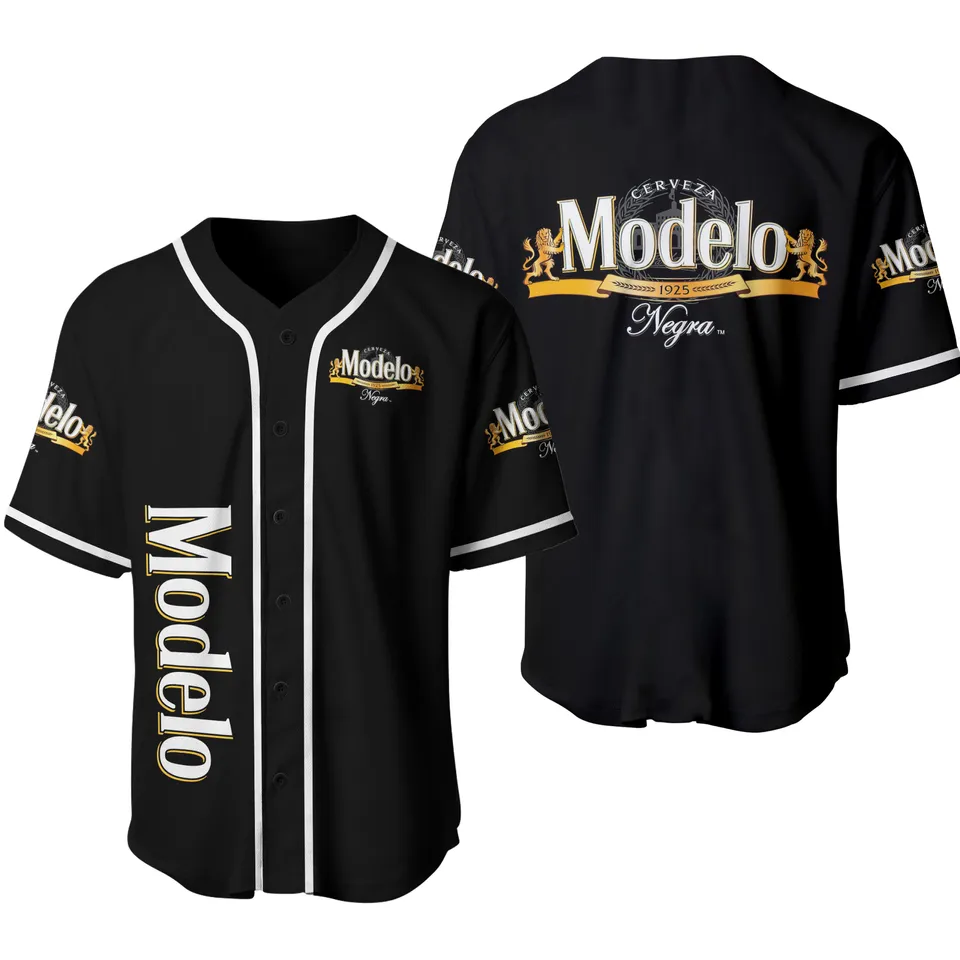 Alcahol Style Cerveza Modelo Negra 1925 Black Baseball Jersey T-Shirts, Hoodie, Sweatshirt | WearSparks.com