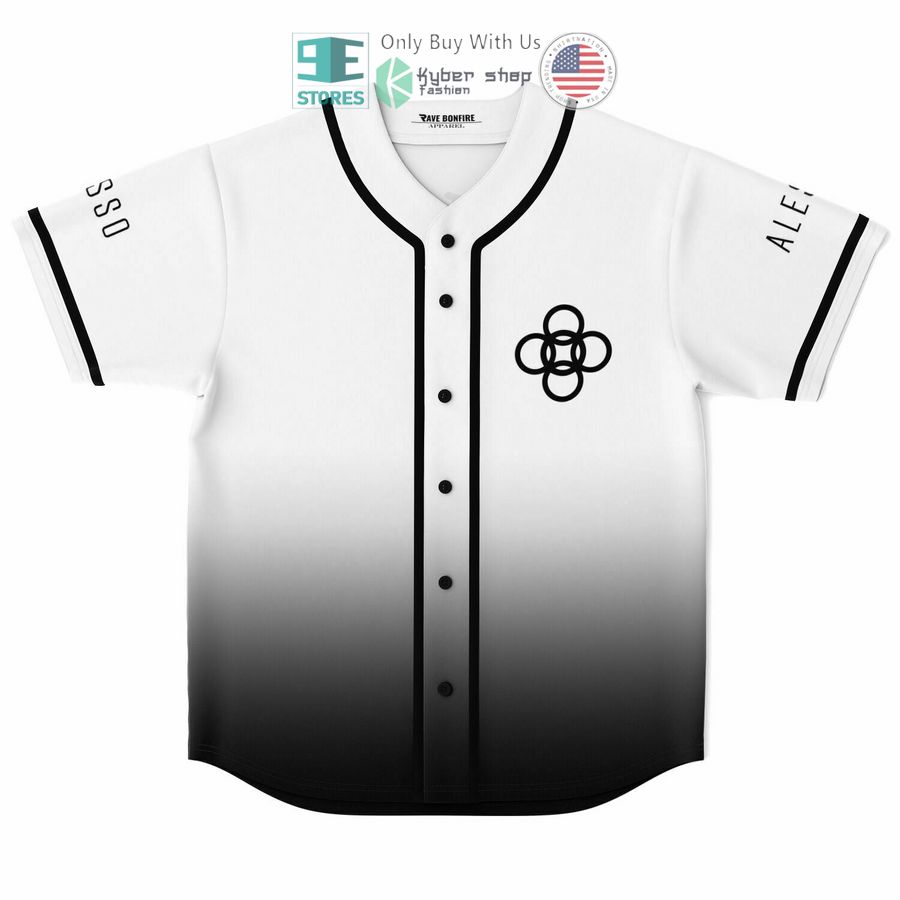 BEST Alesso logo If I Lose Myself Tonight It'll be You and I Baseball Jersey