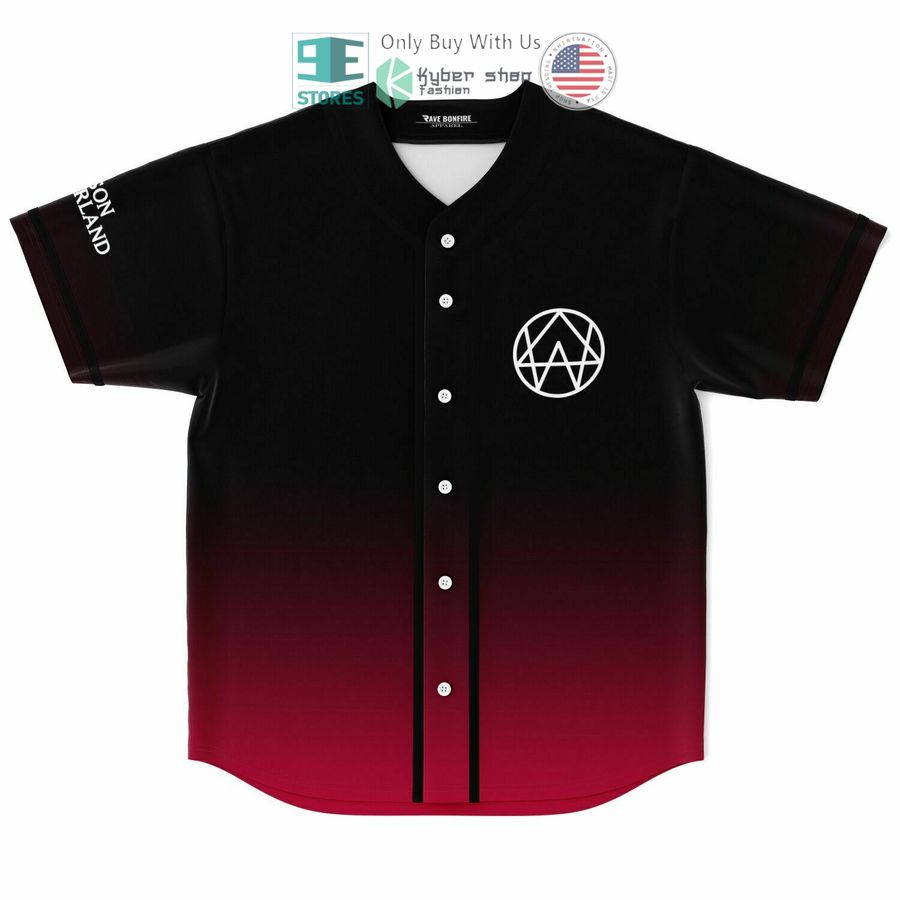 BEST Alison Wonderland Awake black red Baseball Jersey