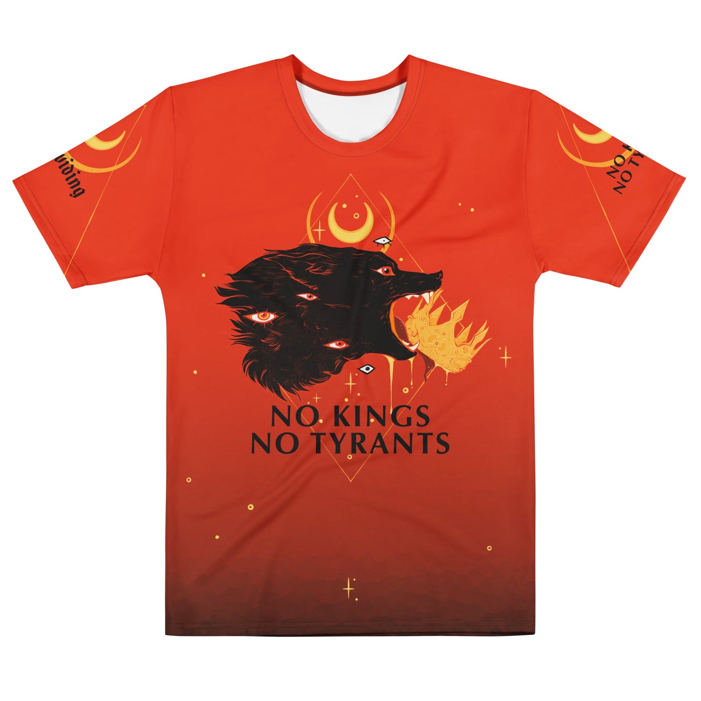 No Kings No Tyrants, Men's Sublimation T-Shirt Hoodie, Sweatshirt | WearSparks.com (Image 1)