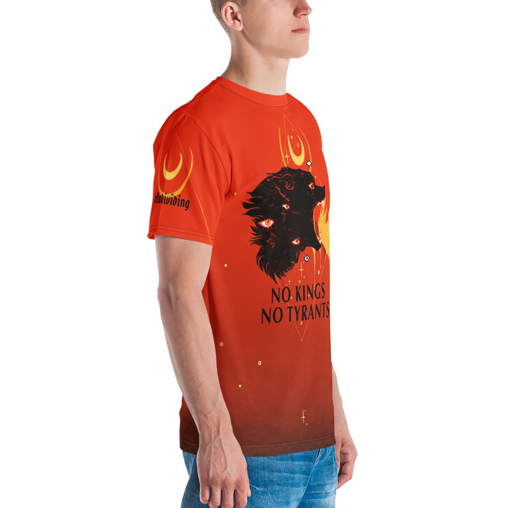 No Kings No Tyrants, Men's Sublimation T-Shirt Hoodie, Sweatshirt | WearSparks.com (Image 3)