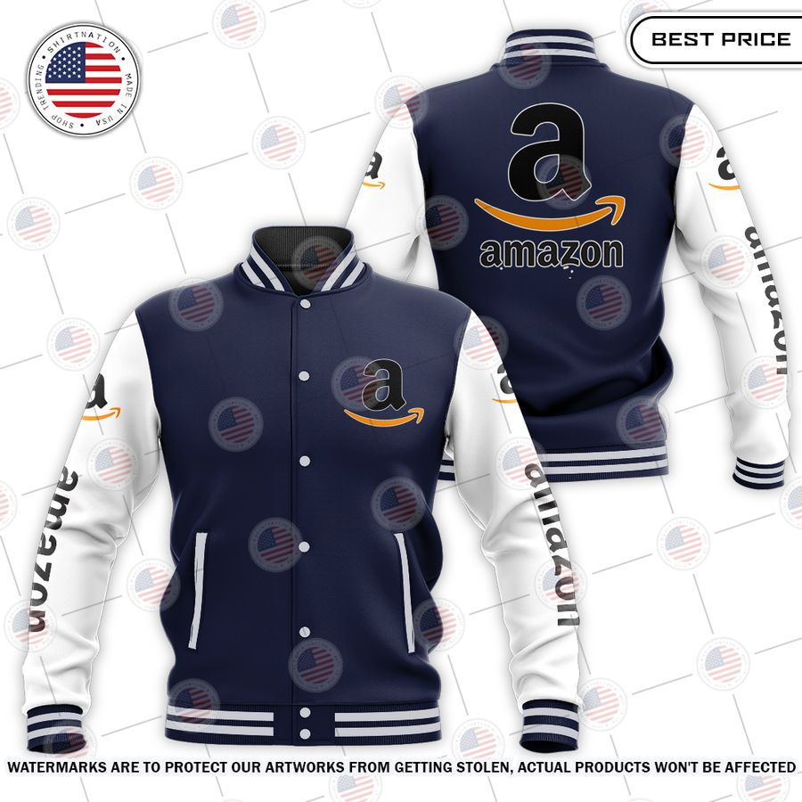 NEW Amazon Baseball Jacket