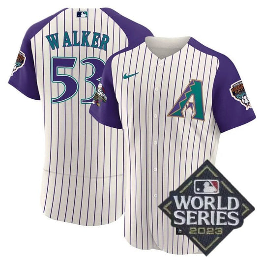 arizona diamondbacks #53 christian walker throwback 2001 flex base jersey