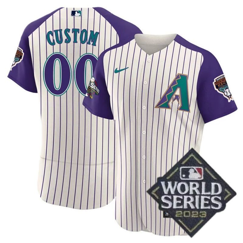 arizona diamondbacks custom flex base jersey 2001