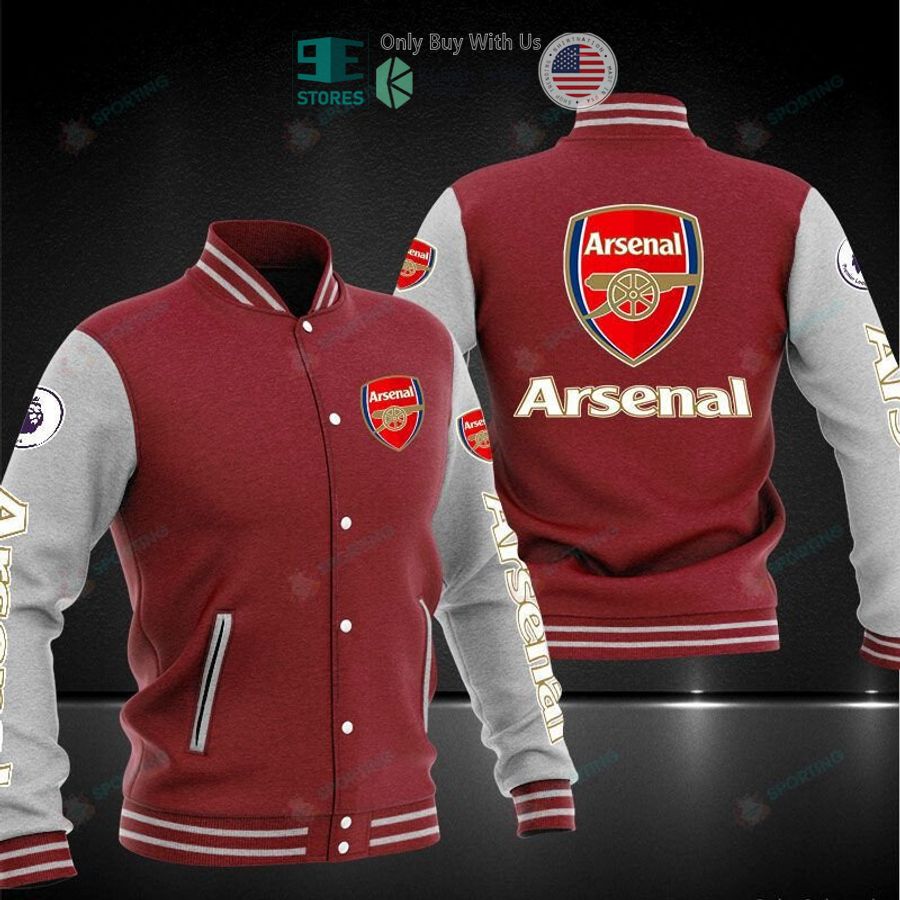 BEST Arsenal F.C. Baseball Jacket