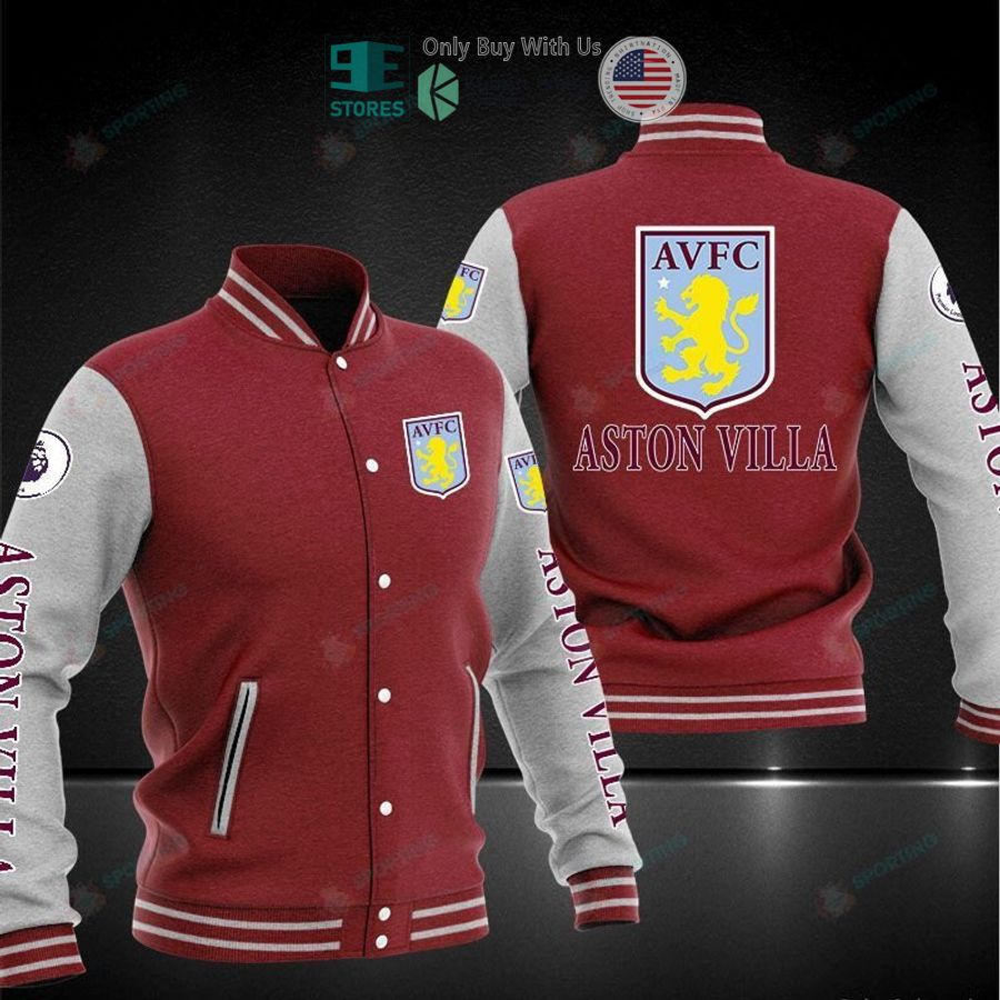 BEST Aston Villa Baseball Jacket