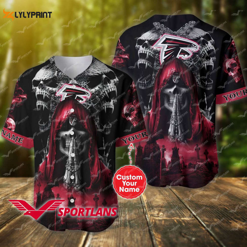 Atlanta Falcons Personalized Baseball Jersey Gift For Men Women - lylyprint.com T-Shirts, Hoodie, Sweatshirt (Image 1)