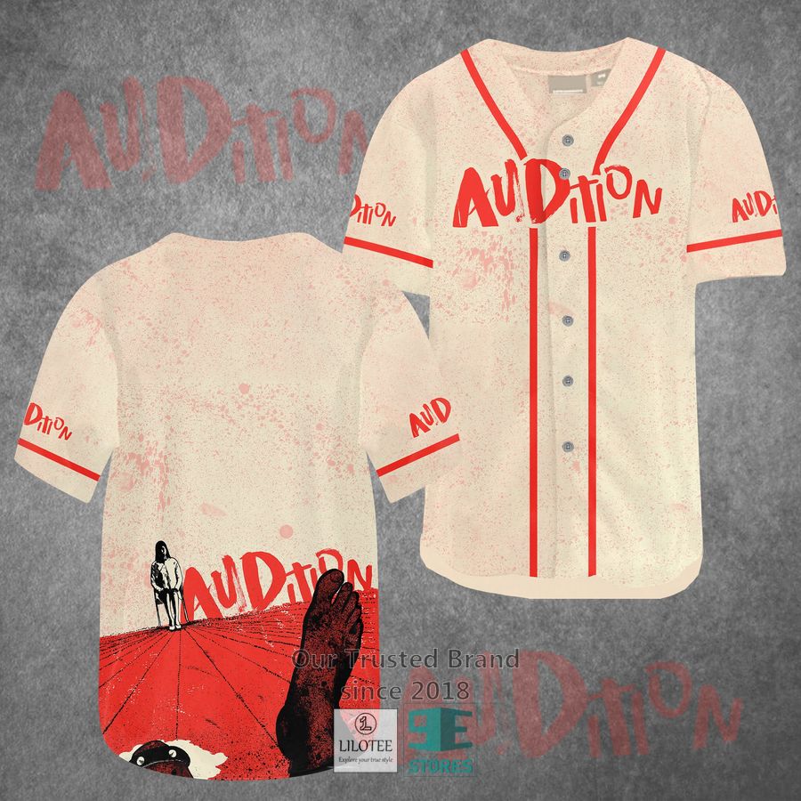 Audition Horror Movie Baseball Jersey