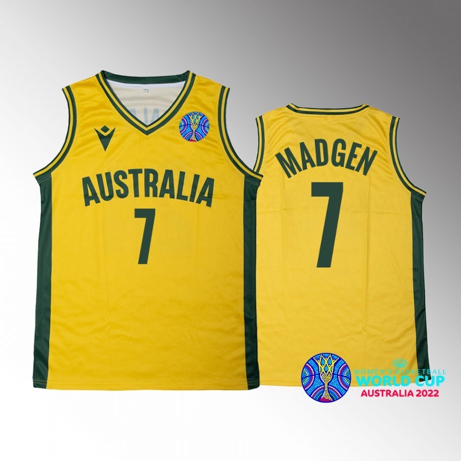 australia-bronze-medal-tess-madgen-yellow-2022-fiba-womens-basketball-world-cup-jersey