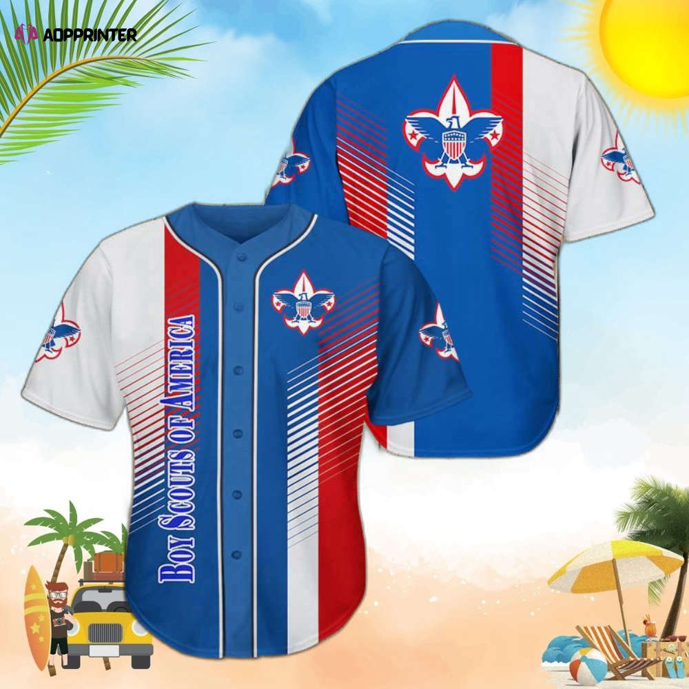 Authentic Boy Scouts of America Baseball Jersey - Limited Edition - Aopprinter T-Shirts, Hoodie, Sweatshirt (Image 1)