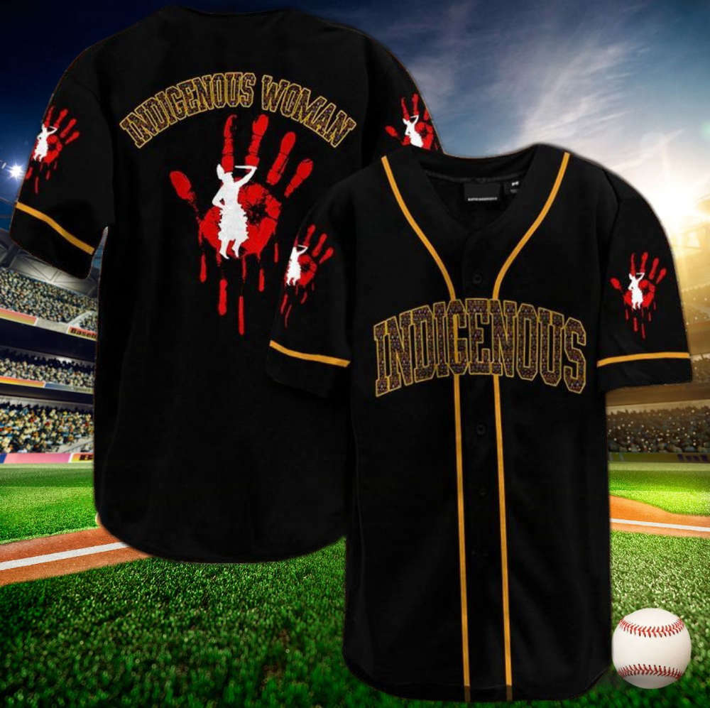 Authentic Indigenous Woman Native Baseball Jersey: Embrace Cultural Heritage