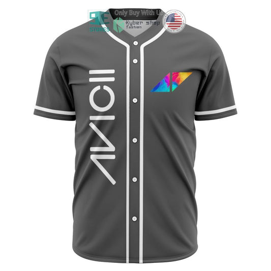 BEST Avicii logo grey Baseball Jersey