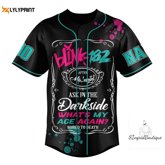 B182 Band Jersey, Custom B182 Baseball Jersey - lylyprint.com T-Shirts, Hoodie, Sweatshirt | WearSparks.com (Image 1)
