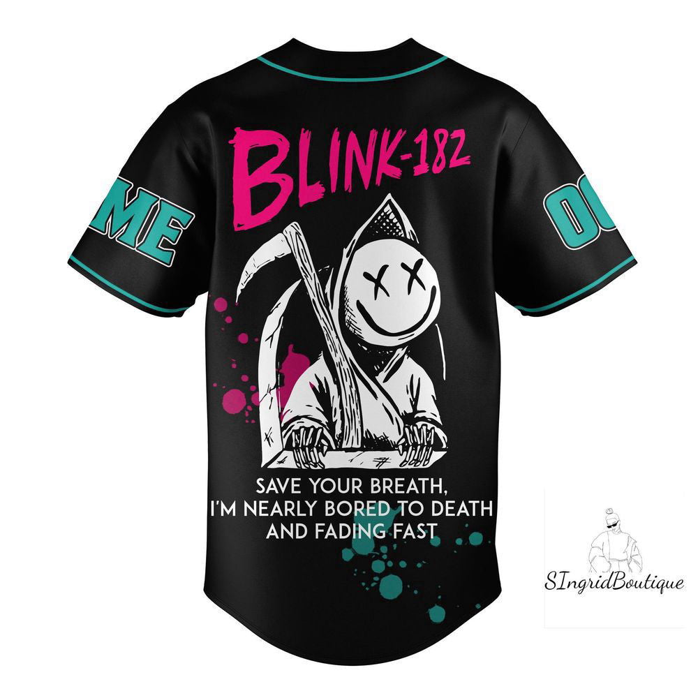B182 Band Jersey, Custom B182 Baseball Jersey - lylyprint.com T-Shirts, Hoodie, Sweatshirt | WearSparks.com (Image 2)