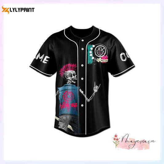 B182 Baseball Jersey, B182 Band Jersey Shirt - lylyprint.com Hoodie, Sweatshirt | WearSparks.com (Image 1)